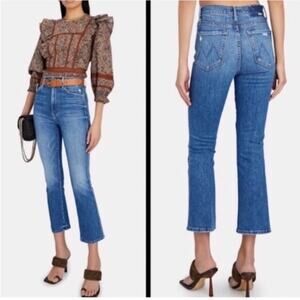 Mother Superior High Waisted Smokin Double Ankle Jean Size 26 Broken Record EUC